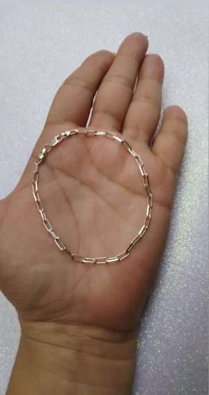 PULSEIRA EM JOIA NA PRATA CARTIER