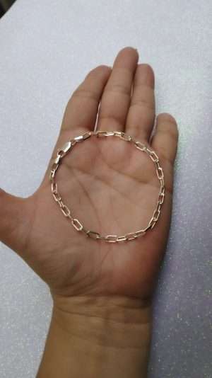 PULSEIRA EM JÓIA NA PRATA 1x1